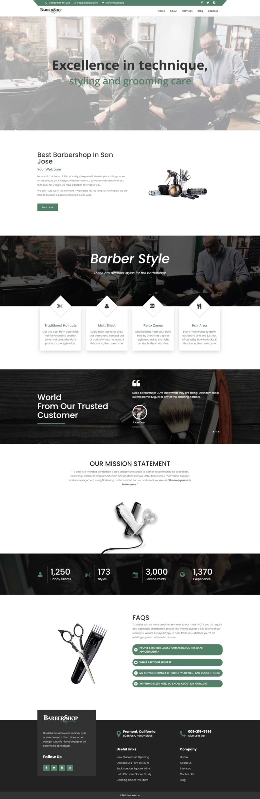 Website Demo Desktop