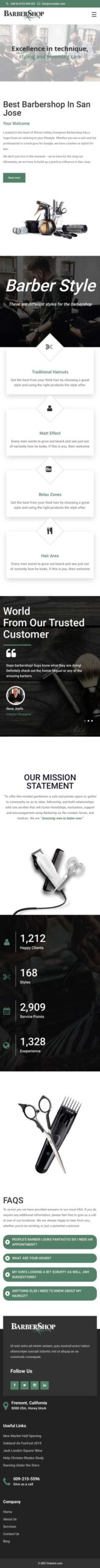 Website Demo Mobile