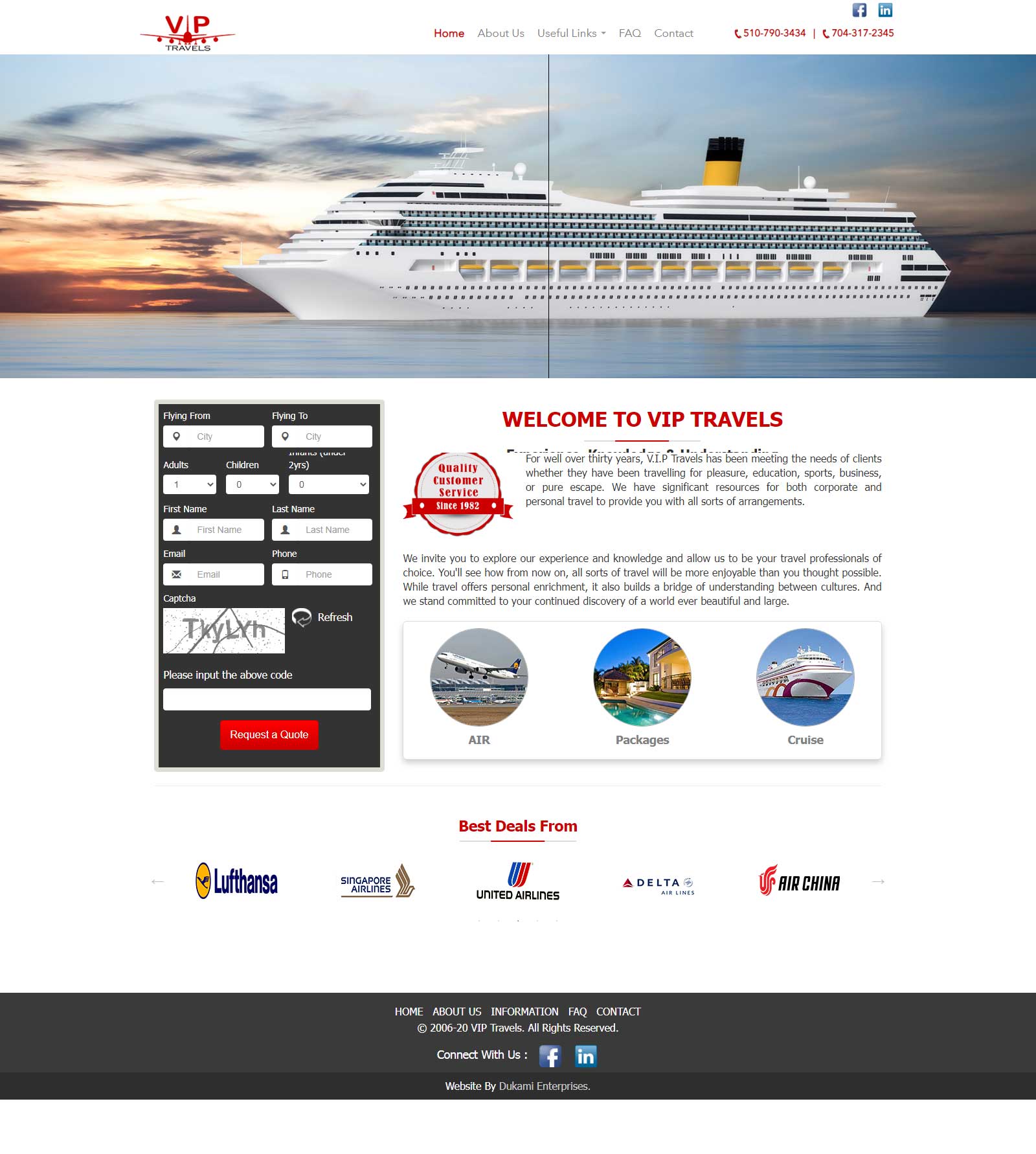 Website Demo Desktop