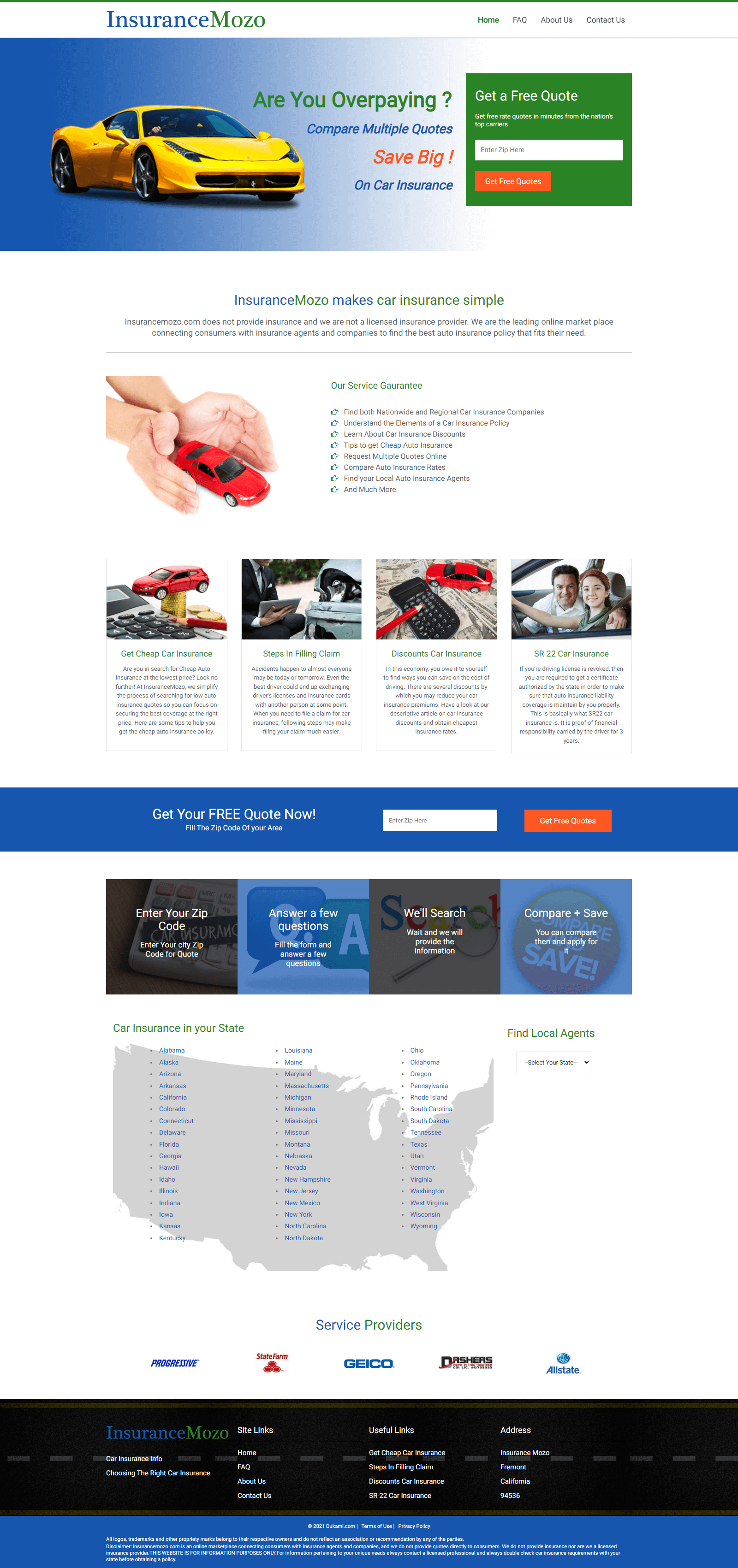 Website Demo Desktop