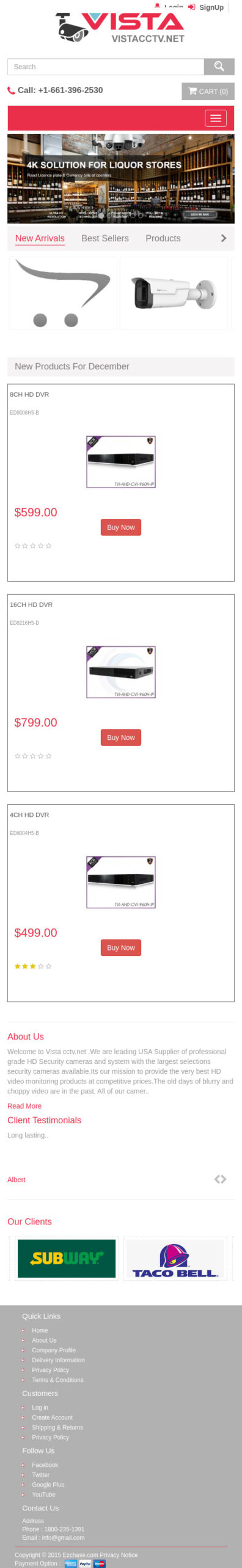 Website Demo Mobile