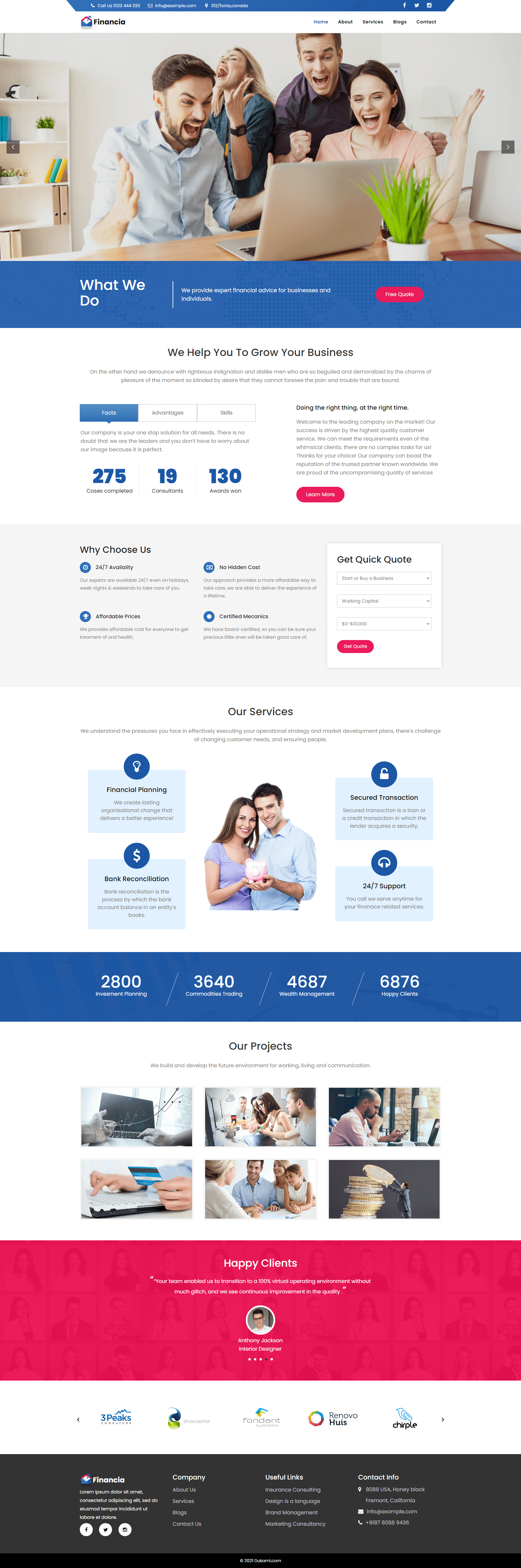 Website Demo Desktop