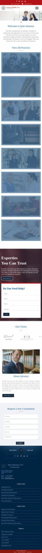 Website Demo Mobile