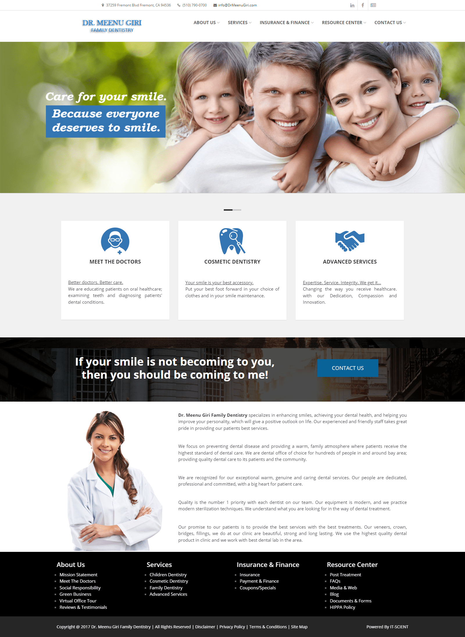 Website Demo Desktop