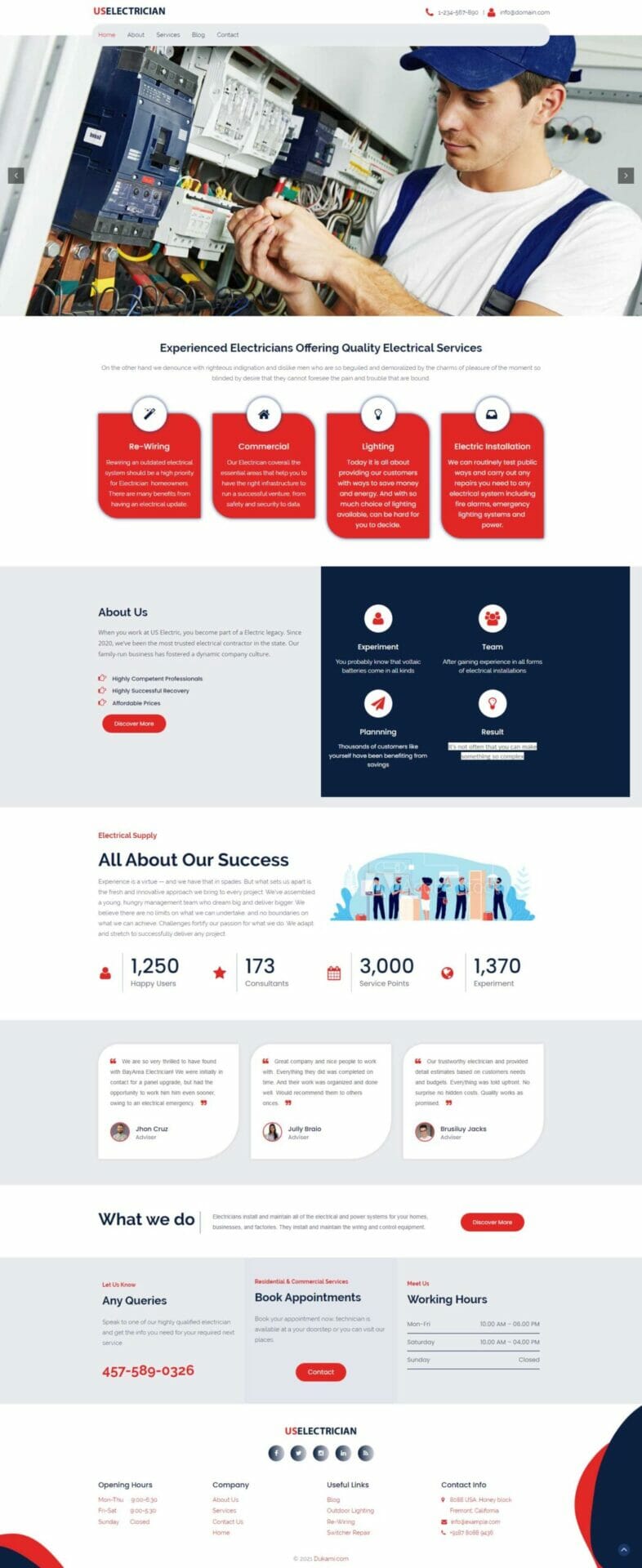 Website Demo Desktop