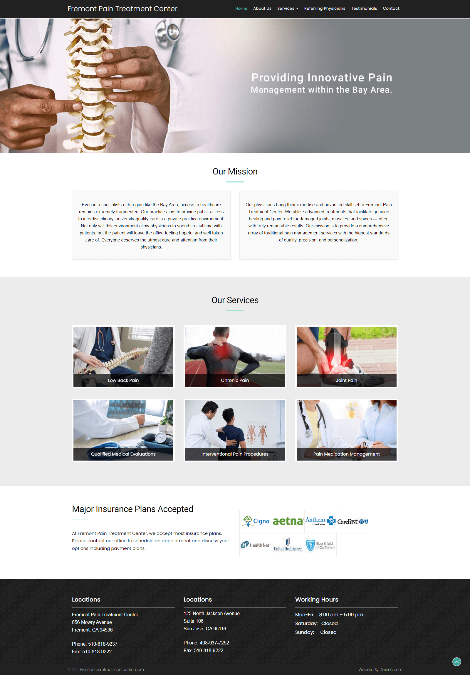 Website Demo Desktop