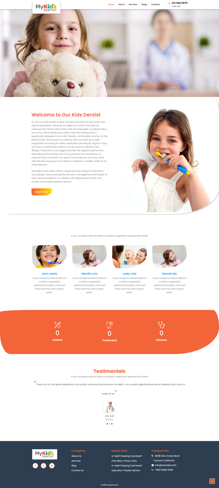 Website Demo Desktop
