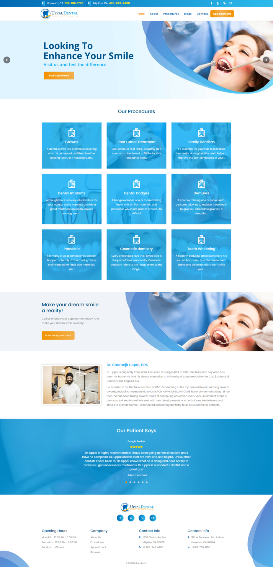 Website Demo Desktop