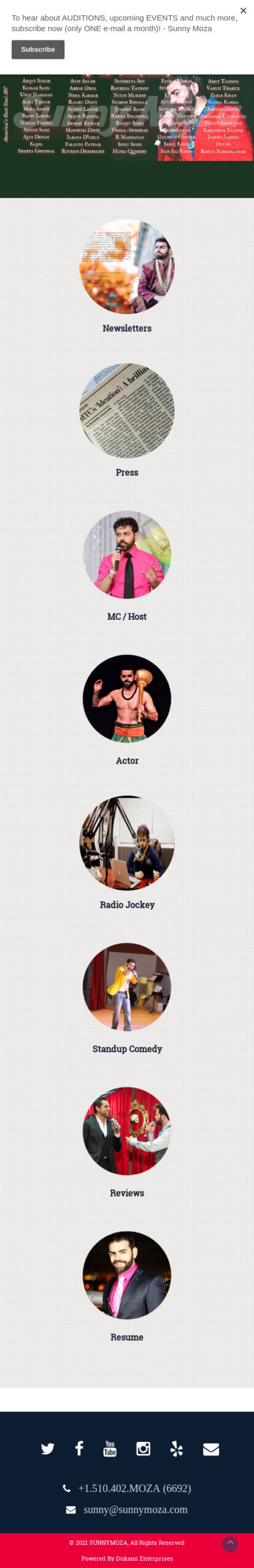Website Demo Mobile