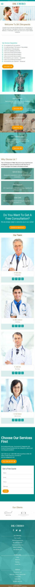 Website Demo Mobile
