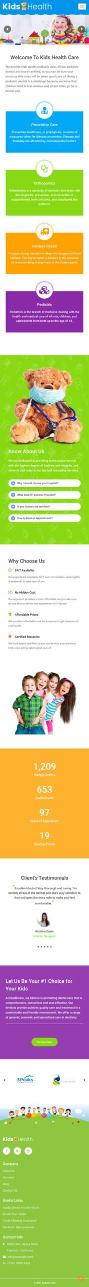 Website Demo Mobile
