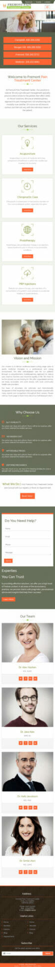 Website Demo Mobile
