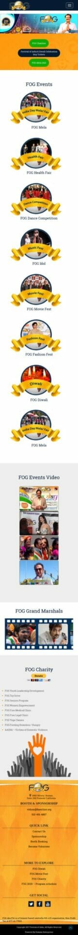 Website Demo Mobile