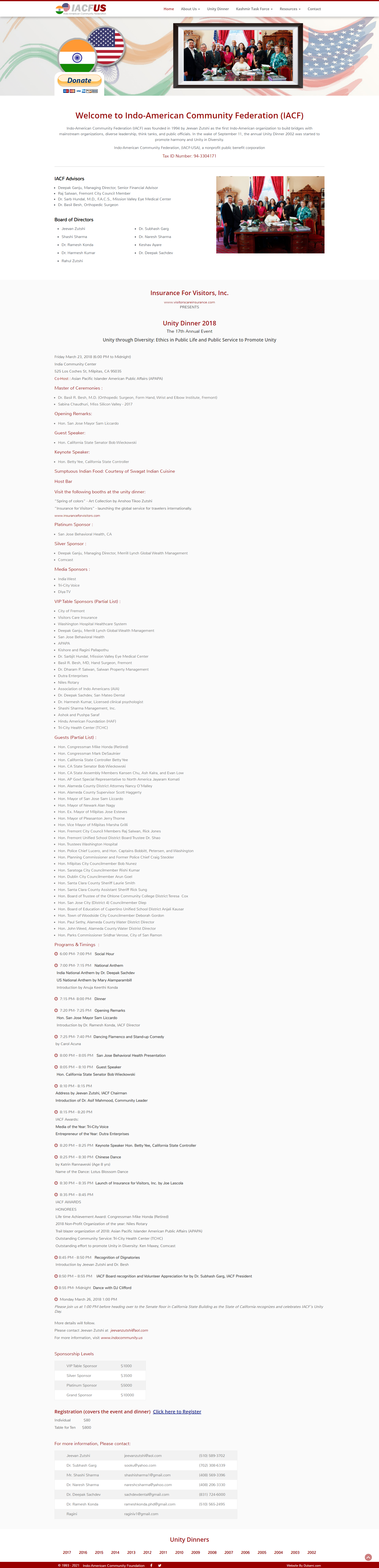 Website Demo Desktop