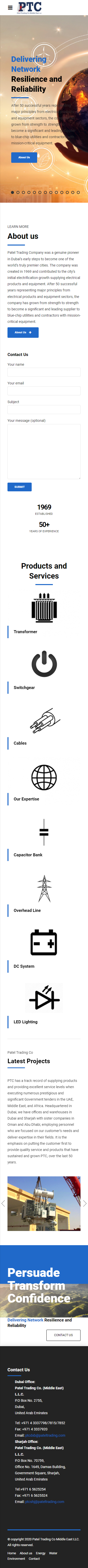 Website Demo Mobile