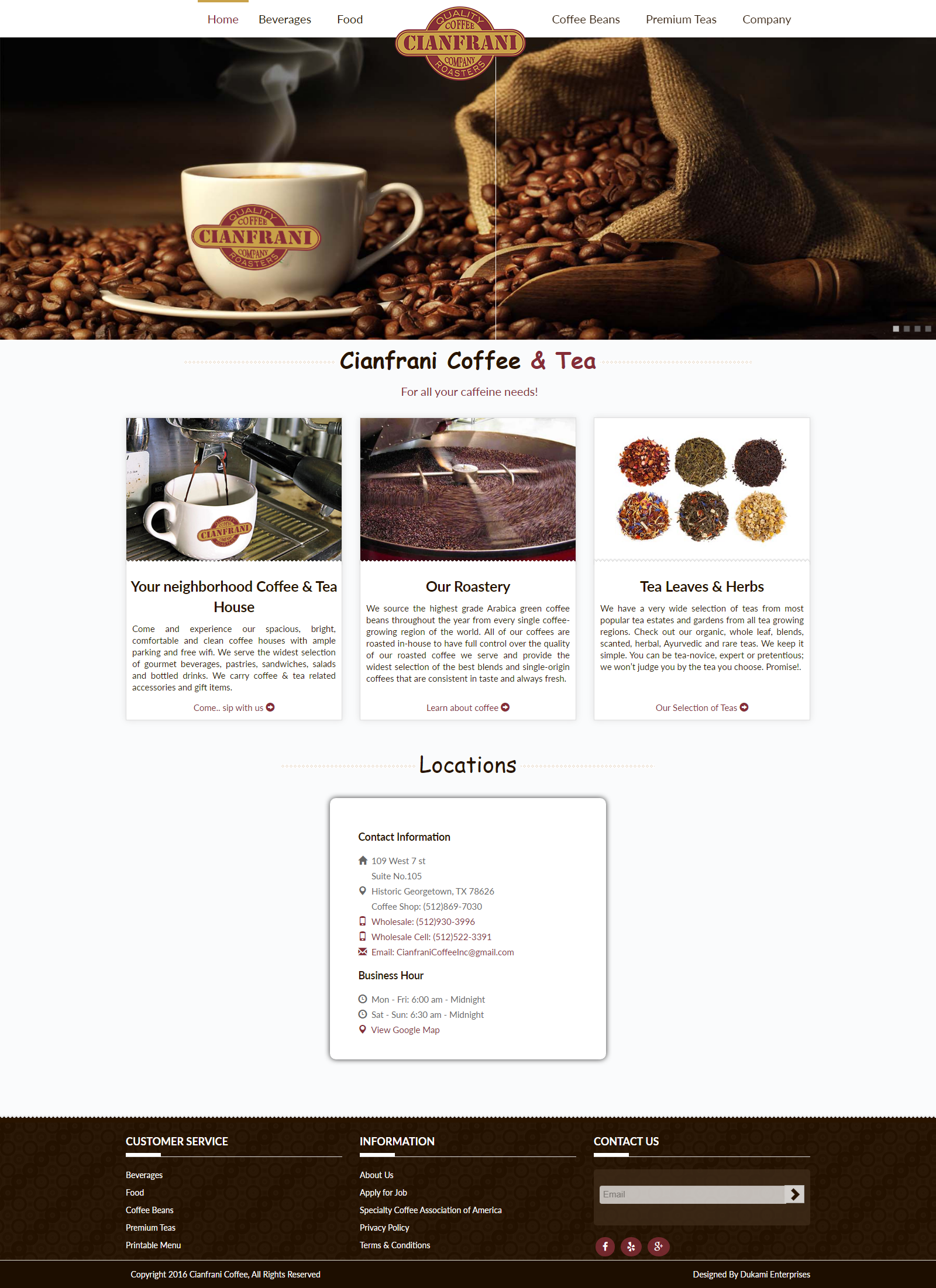 Website Demo Desktop