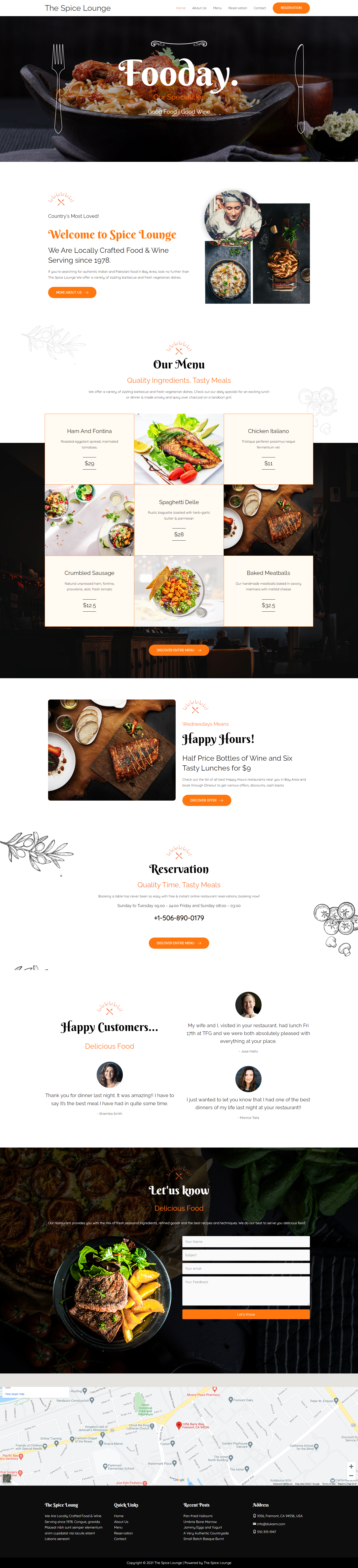 Website Demo Desktop