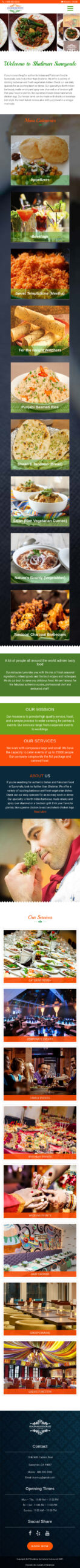 Website Demo Mobile