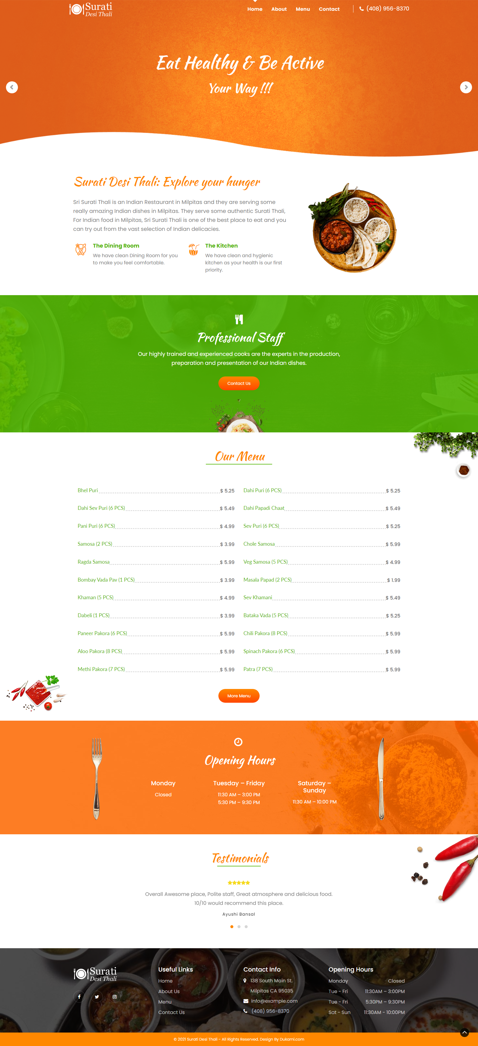 Website Demo Desktop