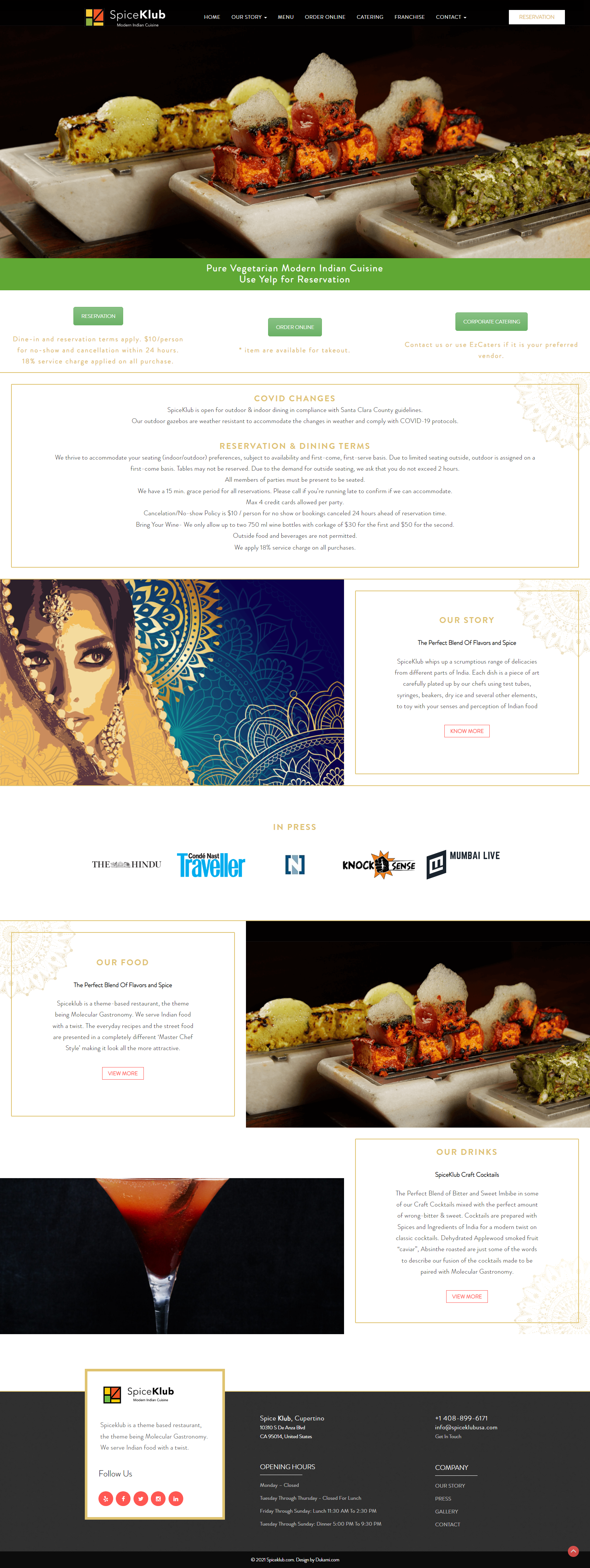 Website Demo Desktop