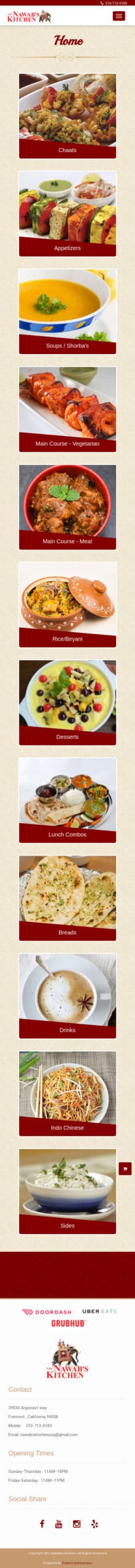 Website Demo Mobile