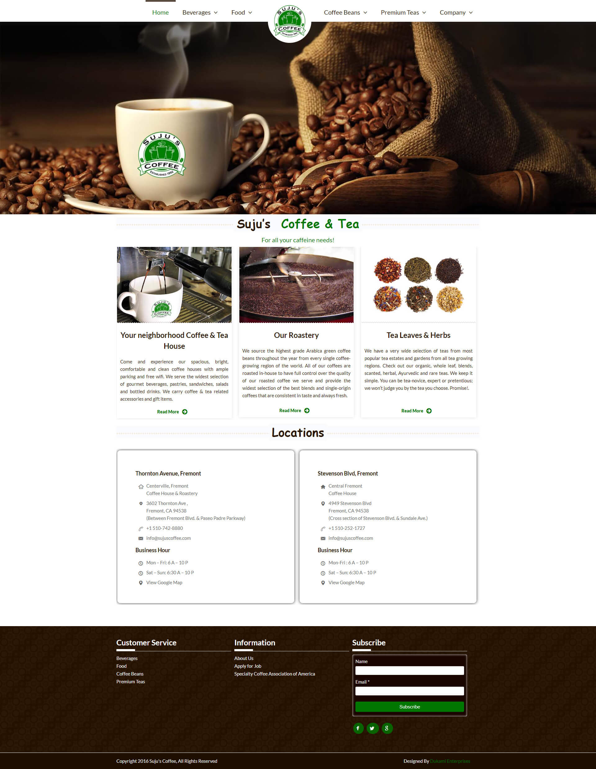 Suju Coffee Tea