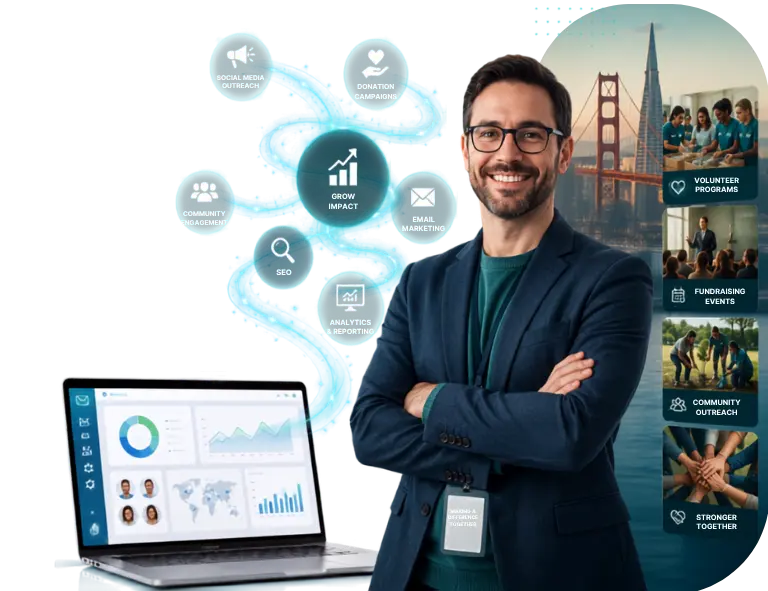 Nonprofit digital marketing agency serving the Bay Area