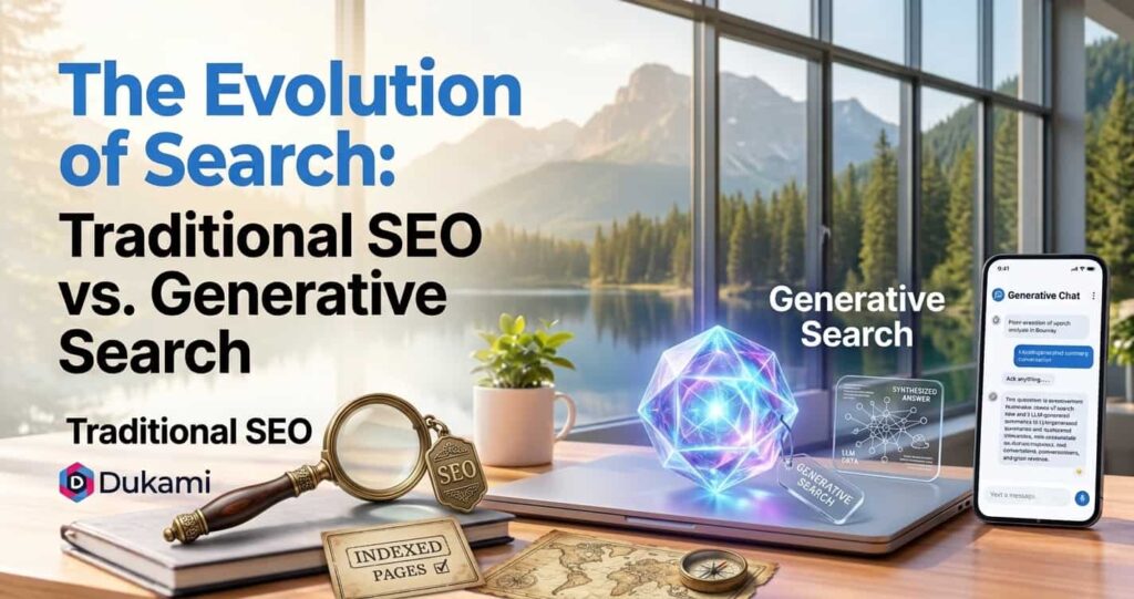 Traditional SEO vs. Generative Search
