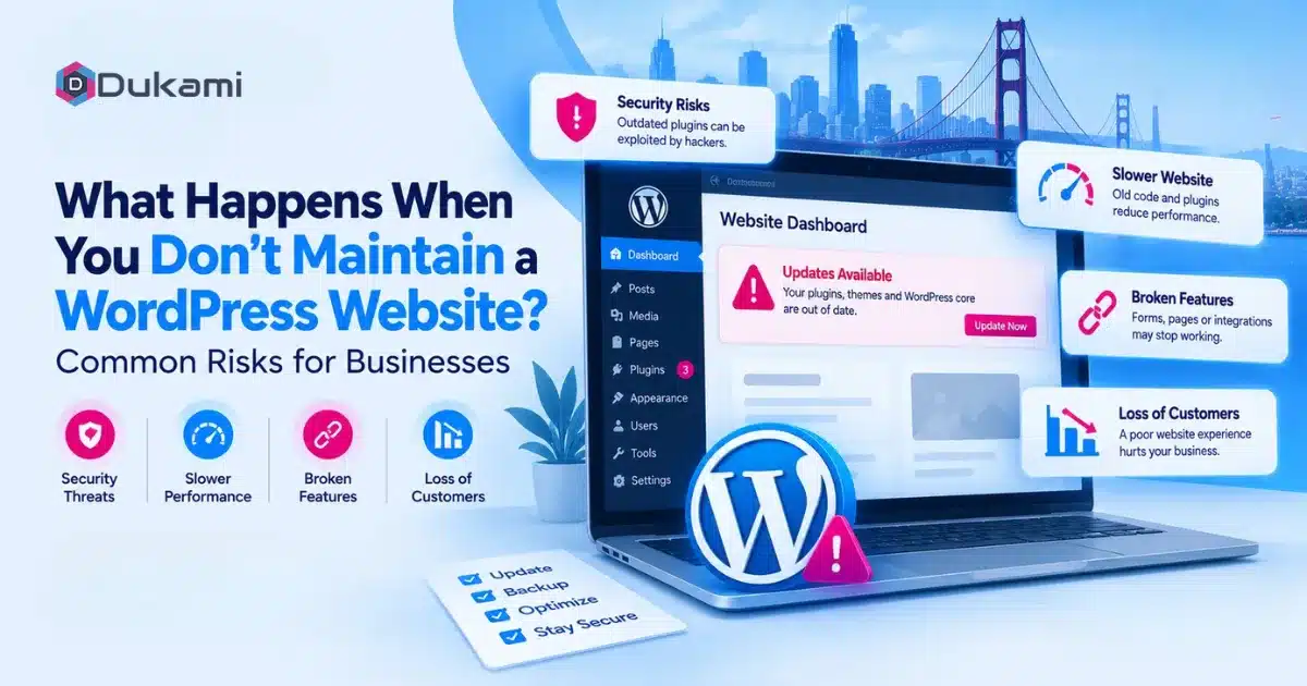 WordPress website maintenance