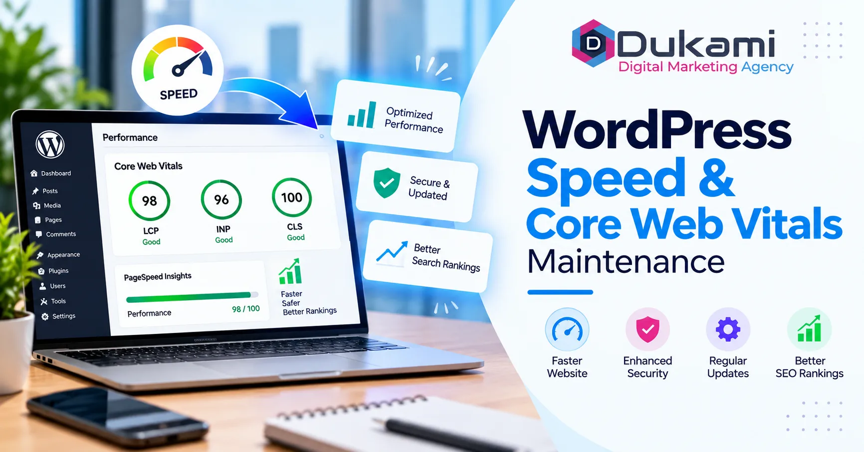 WordPress Speed & Core Web Vitals Maintenance
